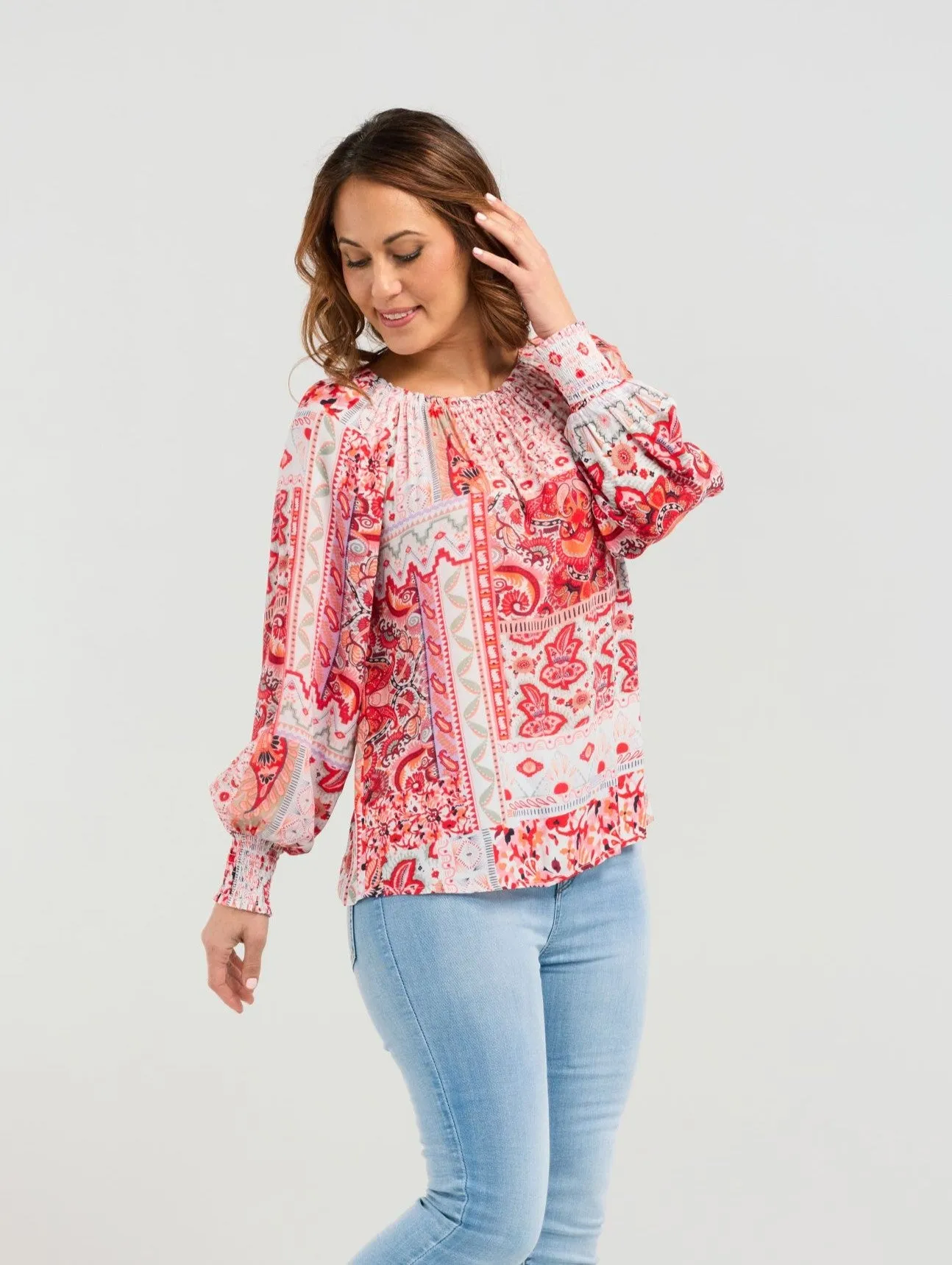 Hailey Top - Patchwork