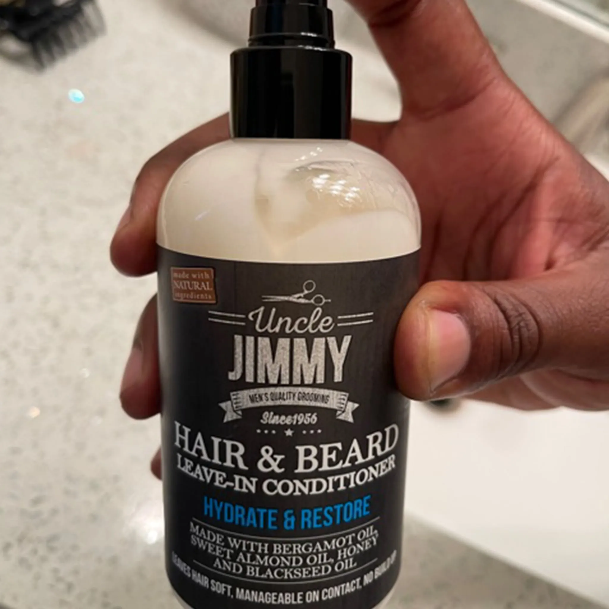 Hair & Beard Leave-In Conditioner 8oz (T060)