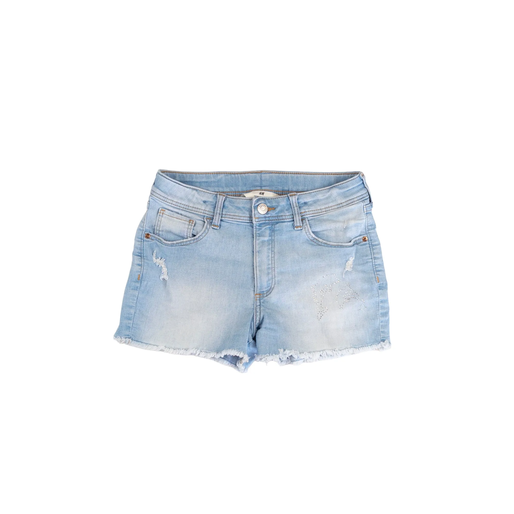 H&M denim shorts 14 