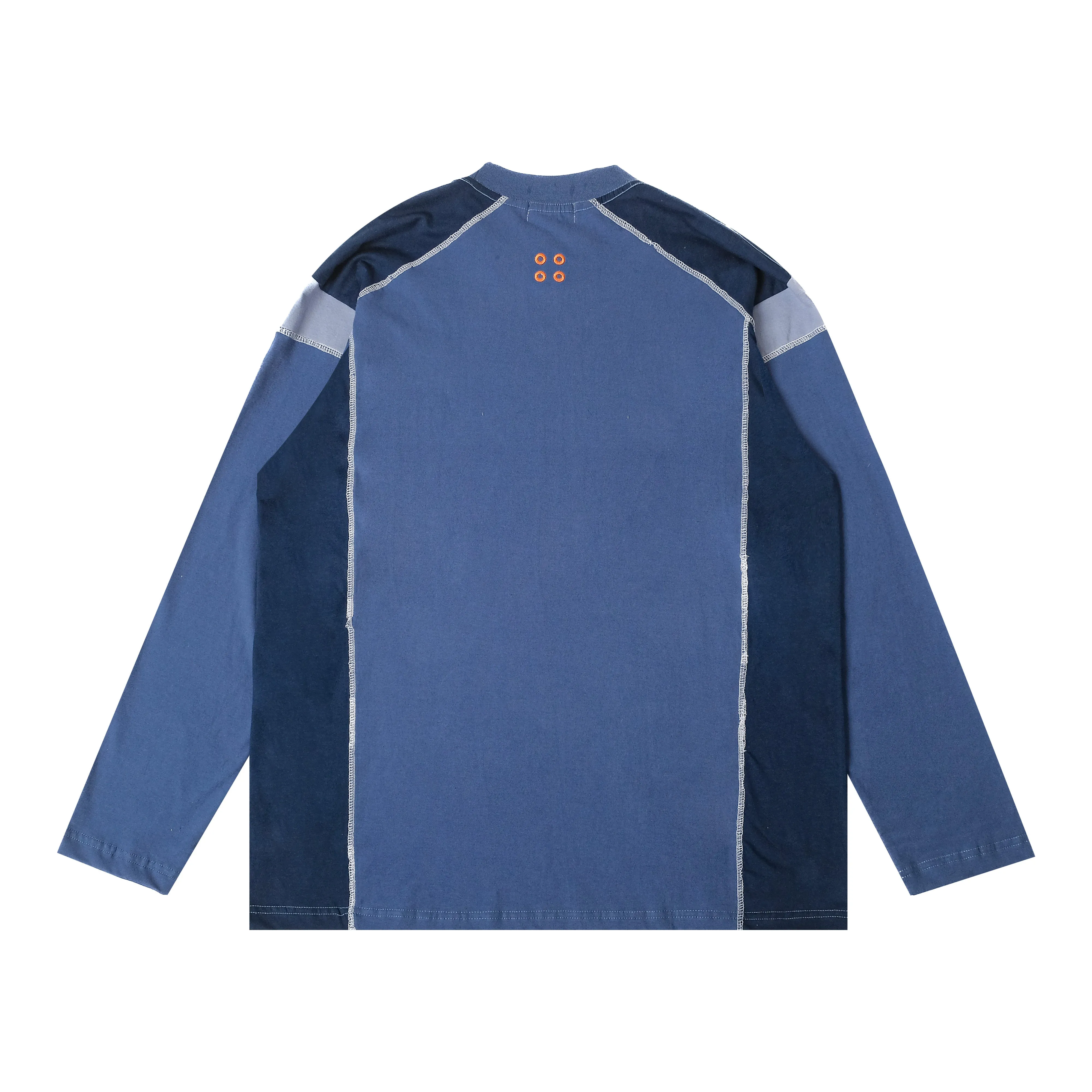 Hazy Long Sleeve Tees Blue