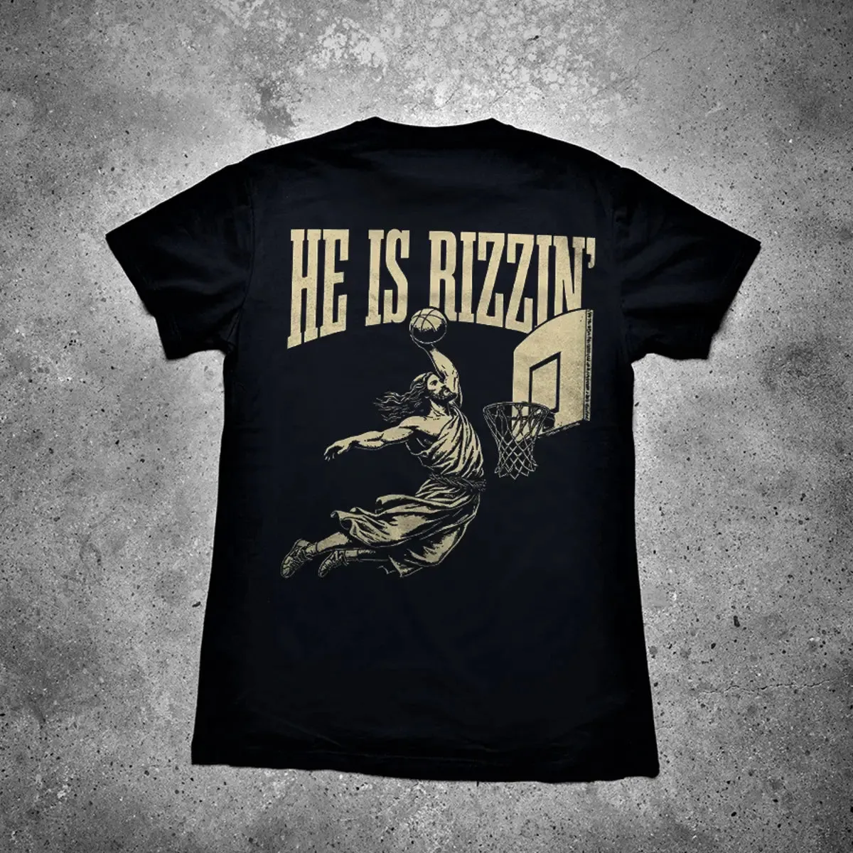 He Is Rizzin Printed Men's T-shirt