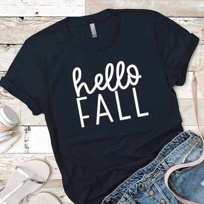 Hello Fall Premium Tees