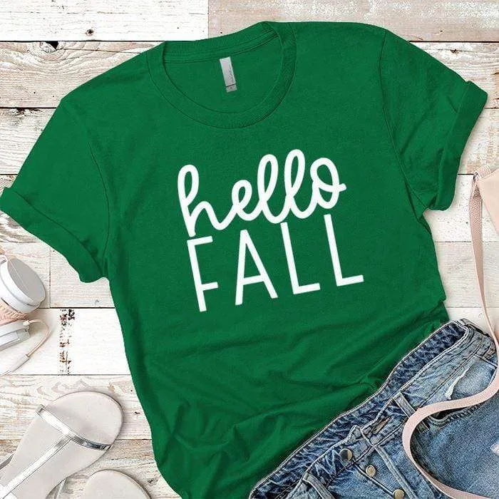 Hello Fall Premium Tees
