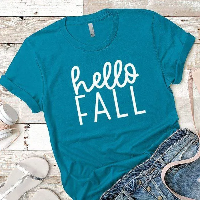 Hello Fall Premium Tees