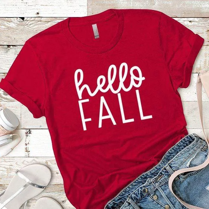 Hello Fall Premium Tees