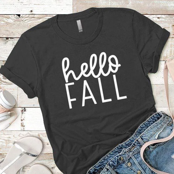Hello Fall Premium Tees
