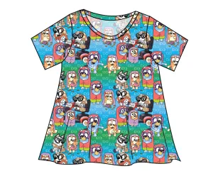 Here Comes The Grannies Ladies' Swing Tee