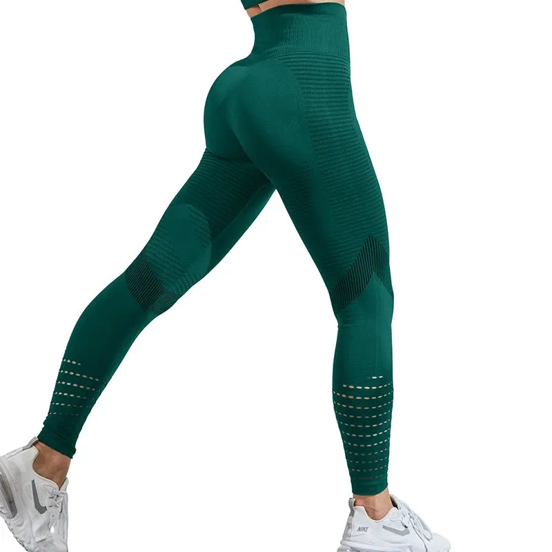 High Waist Seamless Leggings for Fitness Women