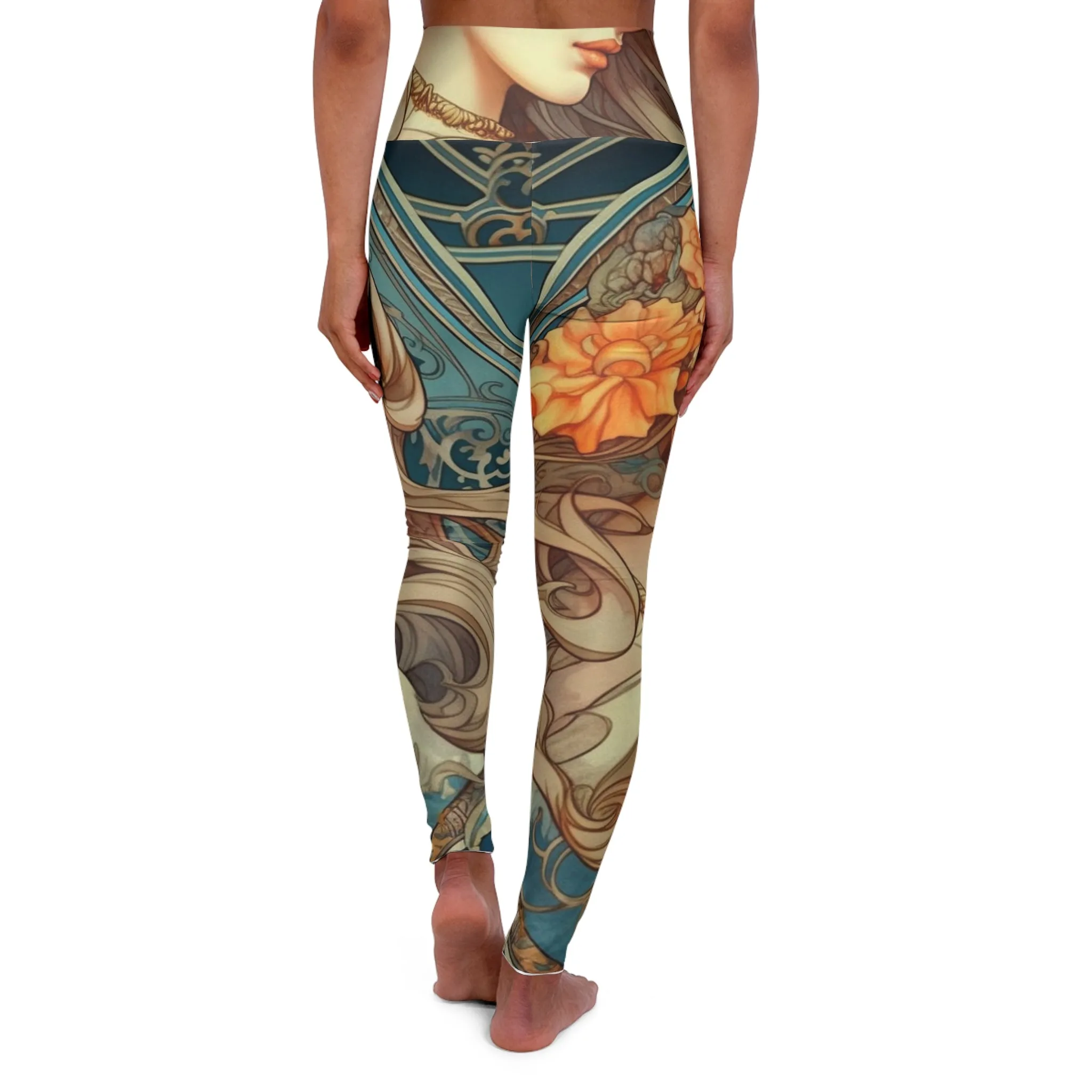 High Waisted Leggings - Isabella di Montefeltro.