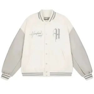 Hip Hop Embroidered Baseball Jacket