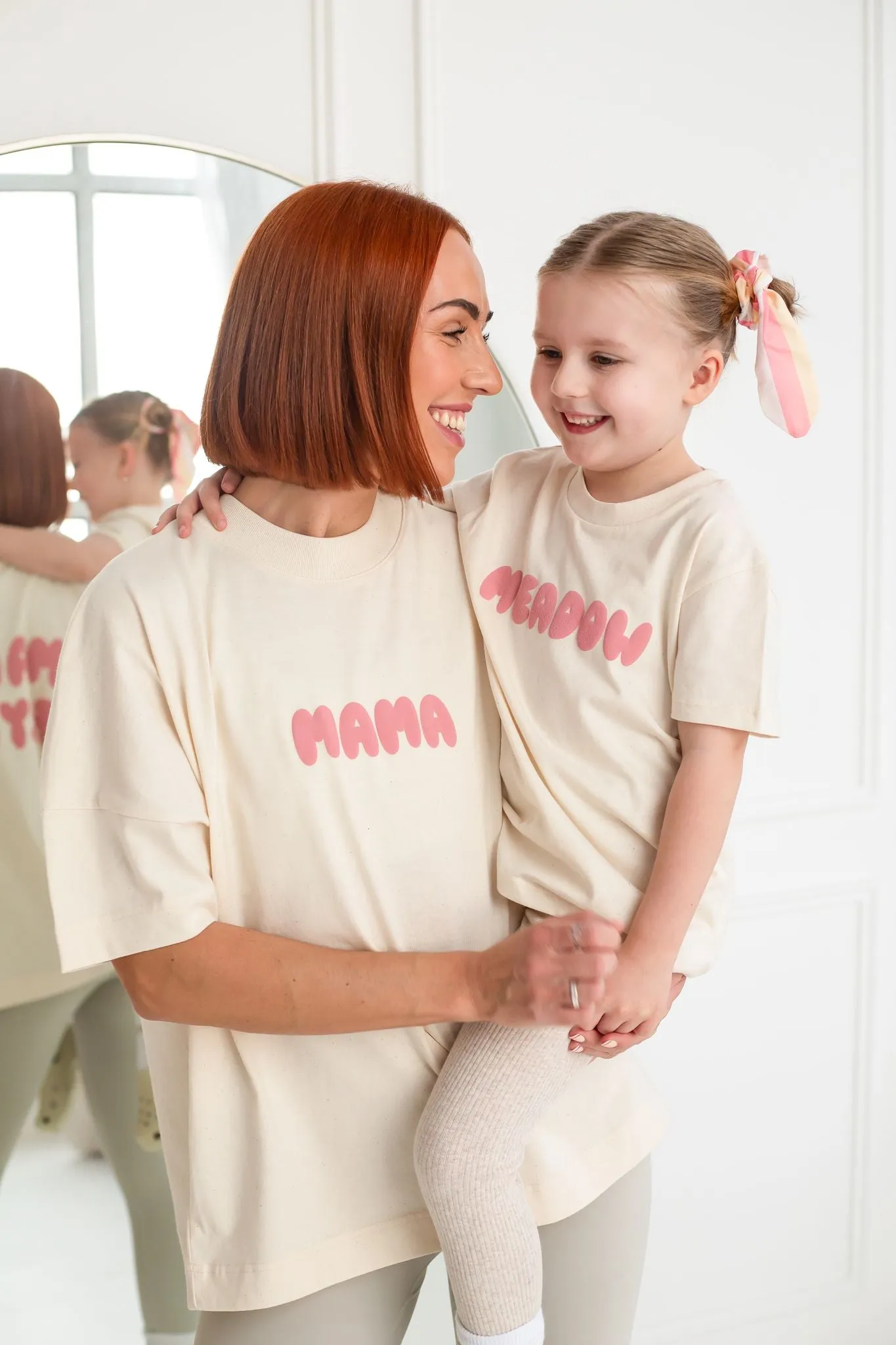 Holiday Children's Matching Tshirt - bubble print