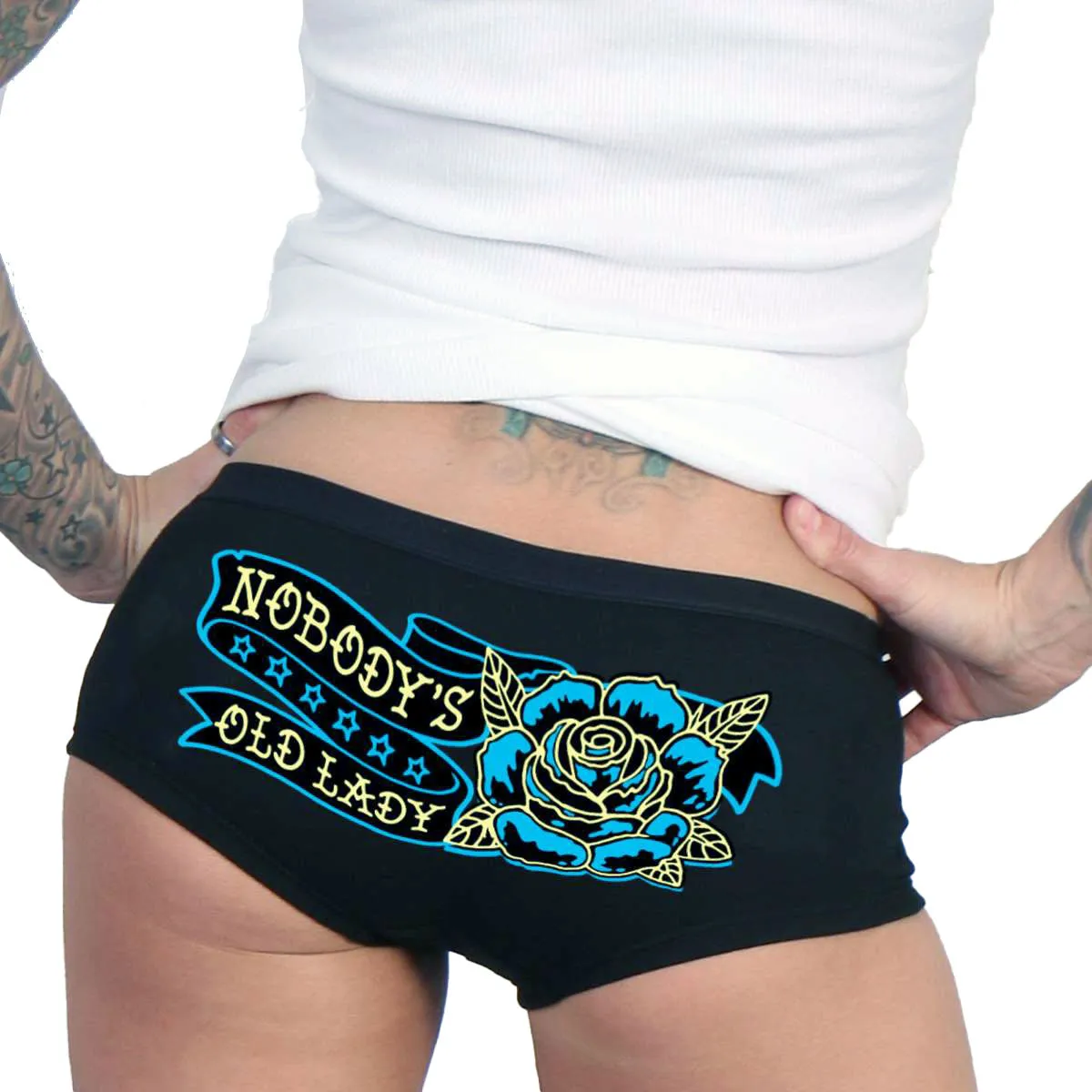 Hot Leathers Nobody's Old Lady Boy Shorts PTB7531