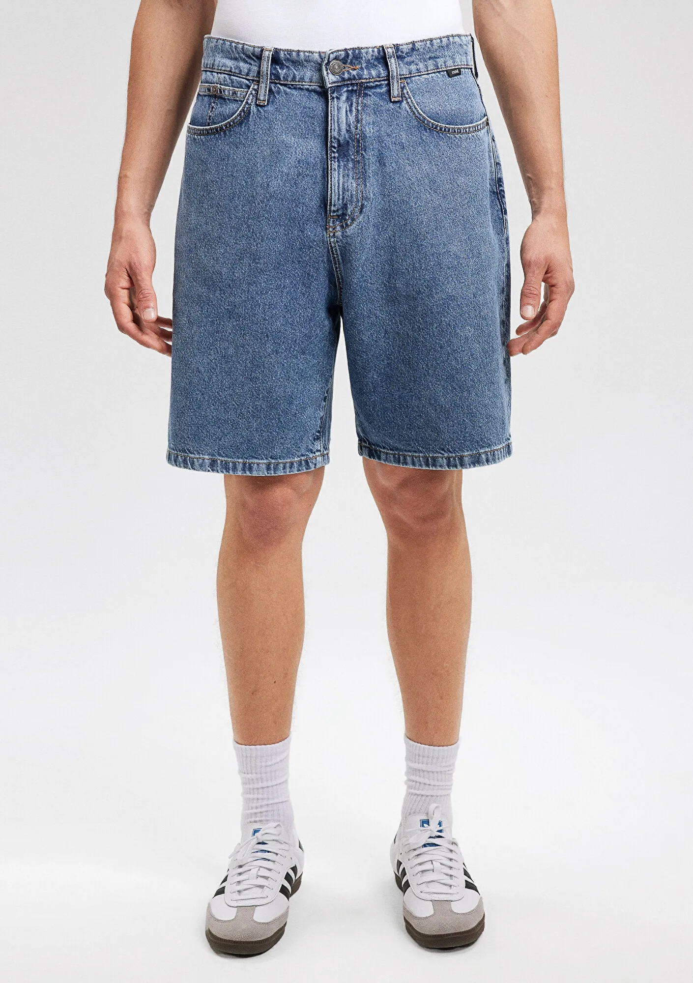 Houston Dark Blue Street Denim Jean Shorts