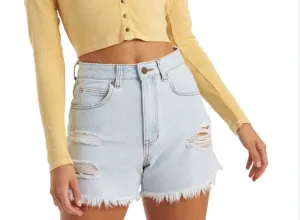 How Bout That" Billabong Denim Shorts