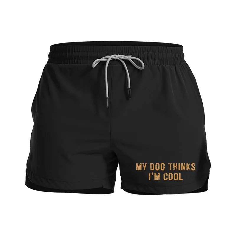 I Am Cool Graphic Shorts