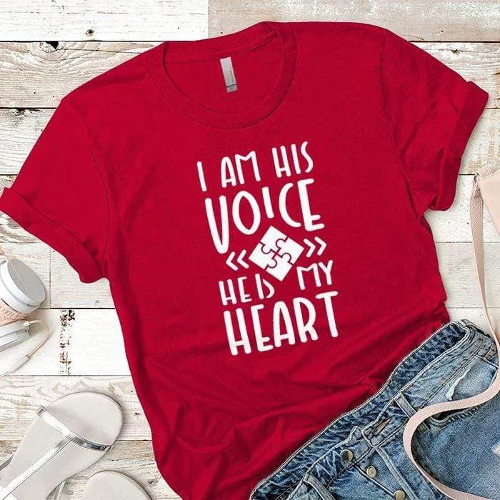I Am His Voice Premium Tees