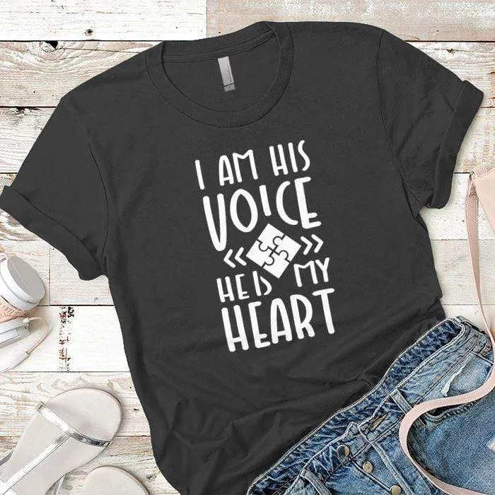 I Am His Voice Premium Tees