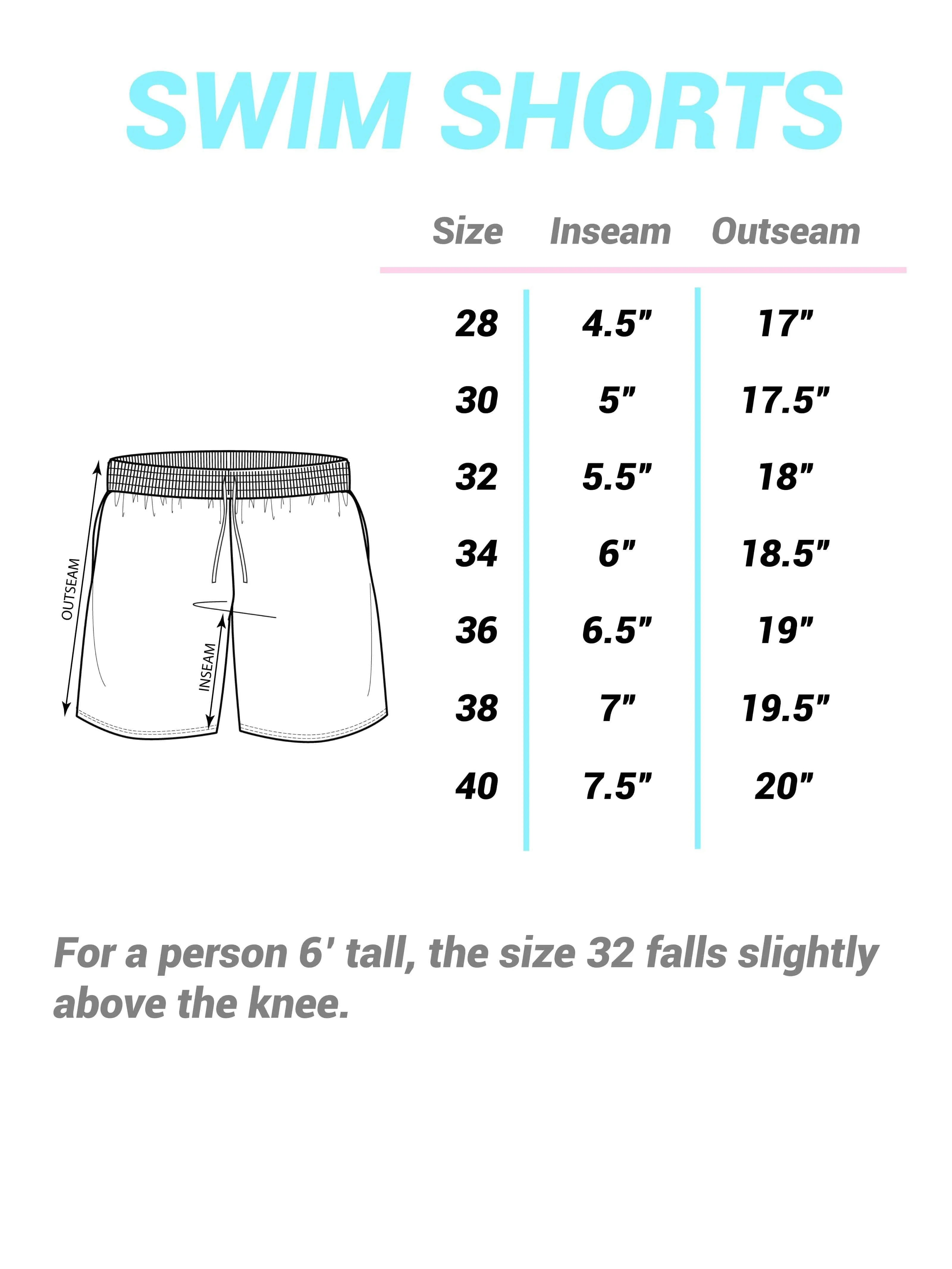 ice tea swim shorts
