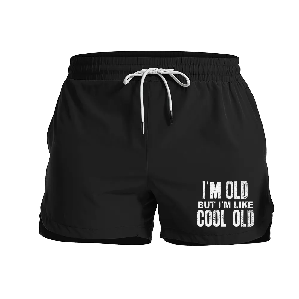 I'm Like Cool Old Graphic Shorts