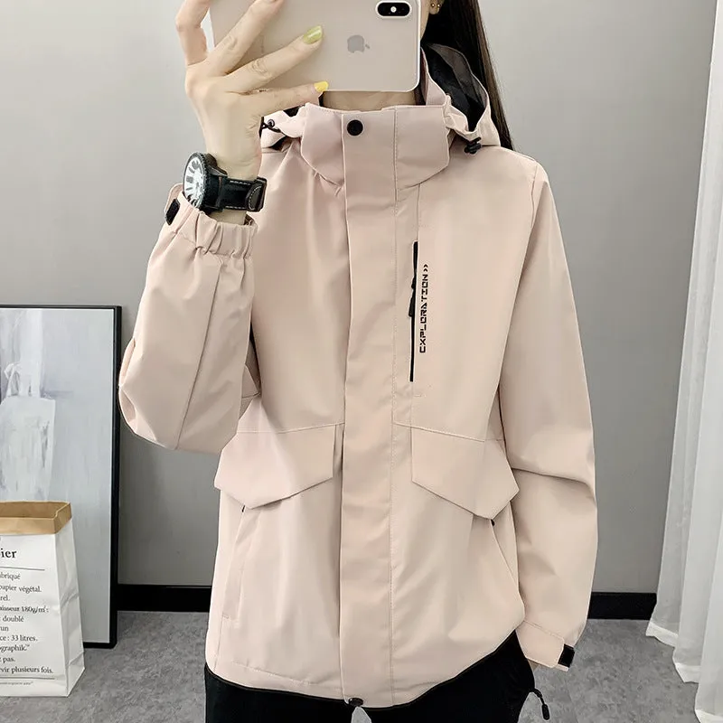 INSTOCK- Windproof Waterproof Hooded Jacket