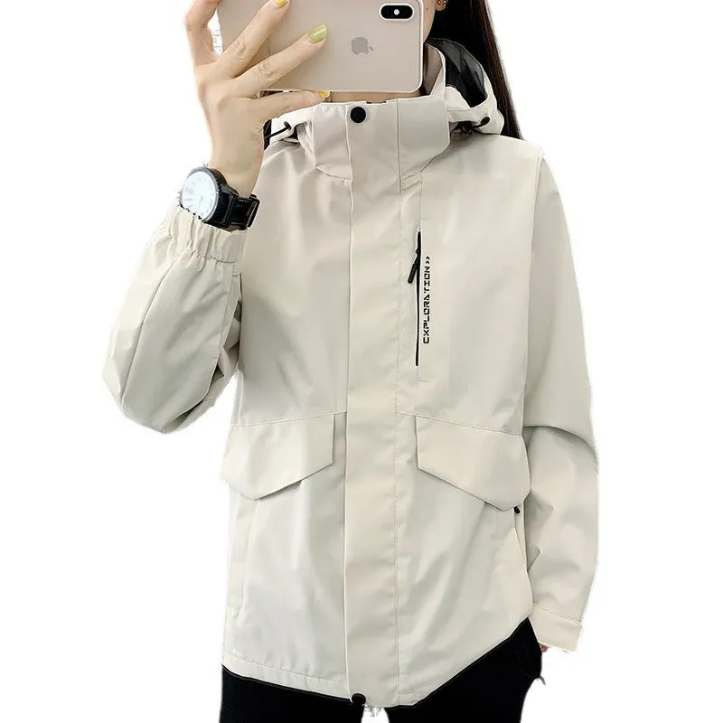 INSTOCK- Windproof Waterproof Hooded Jacket