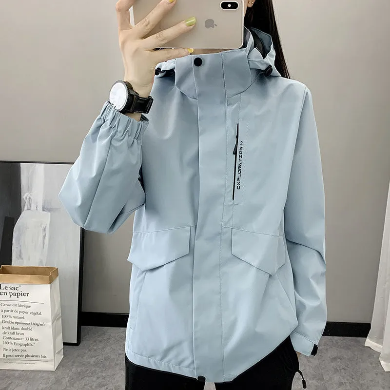 INSTOCK- Windproof Waterproof Hooded Jacket