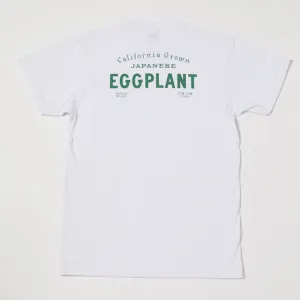 Japanese Eggplant T-shirt (White)