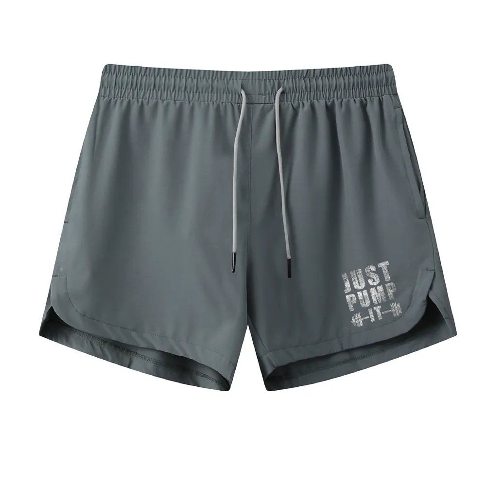 Just Pump Graphic Shorts