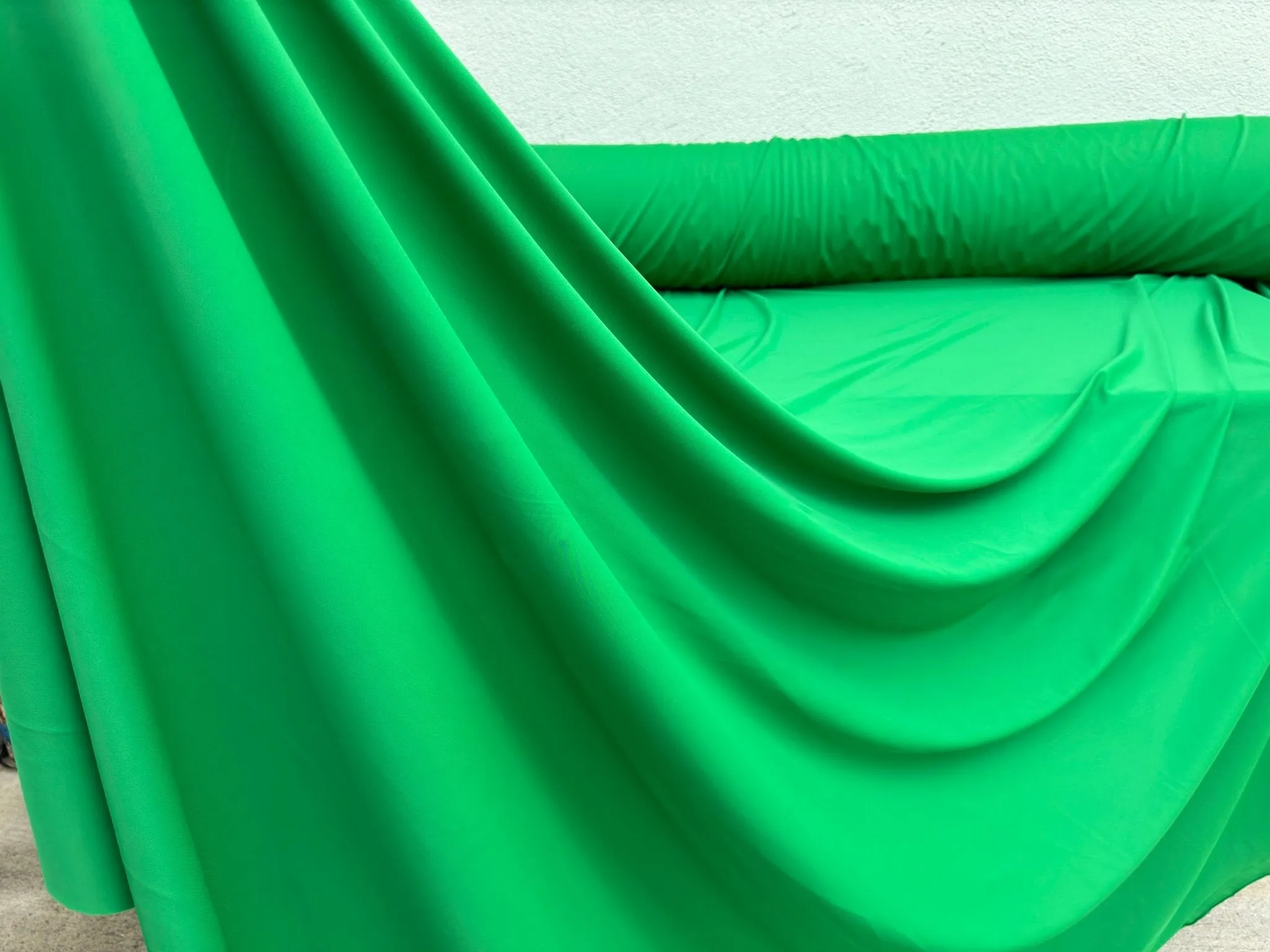 Kelly Green Stretch Nylon Spandex
