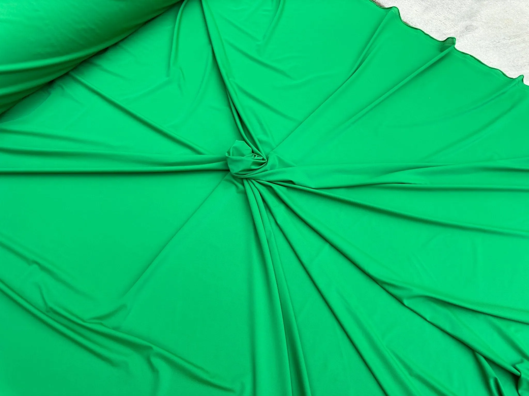 Kelly Green Stretch Nylon Spandex