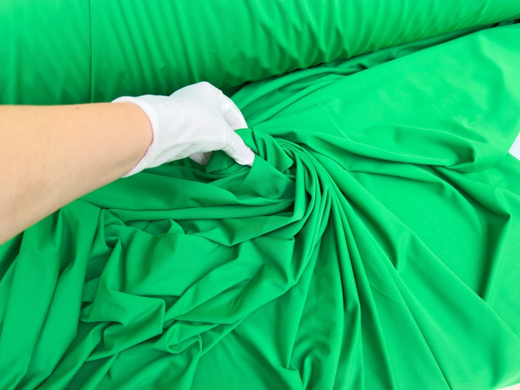 Kelly Green Stretch Nylon Spandex