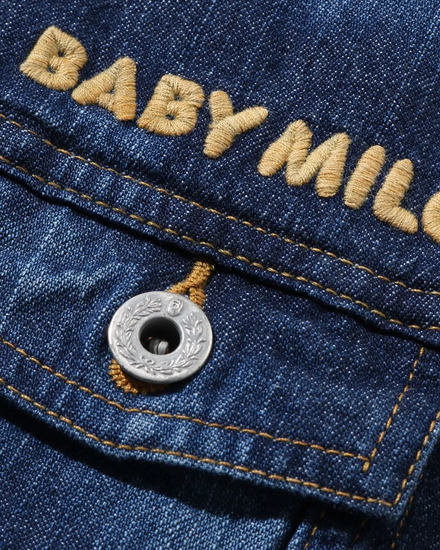 Kids Milo High Tone Bleach Loose Fit 10oz Denim Jacket Jr
