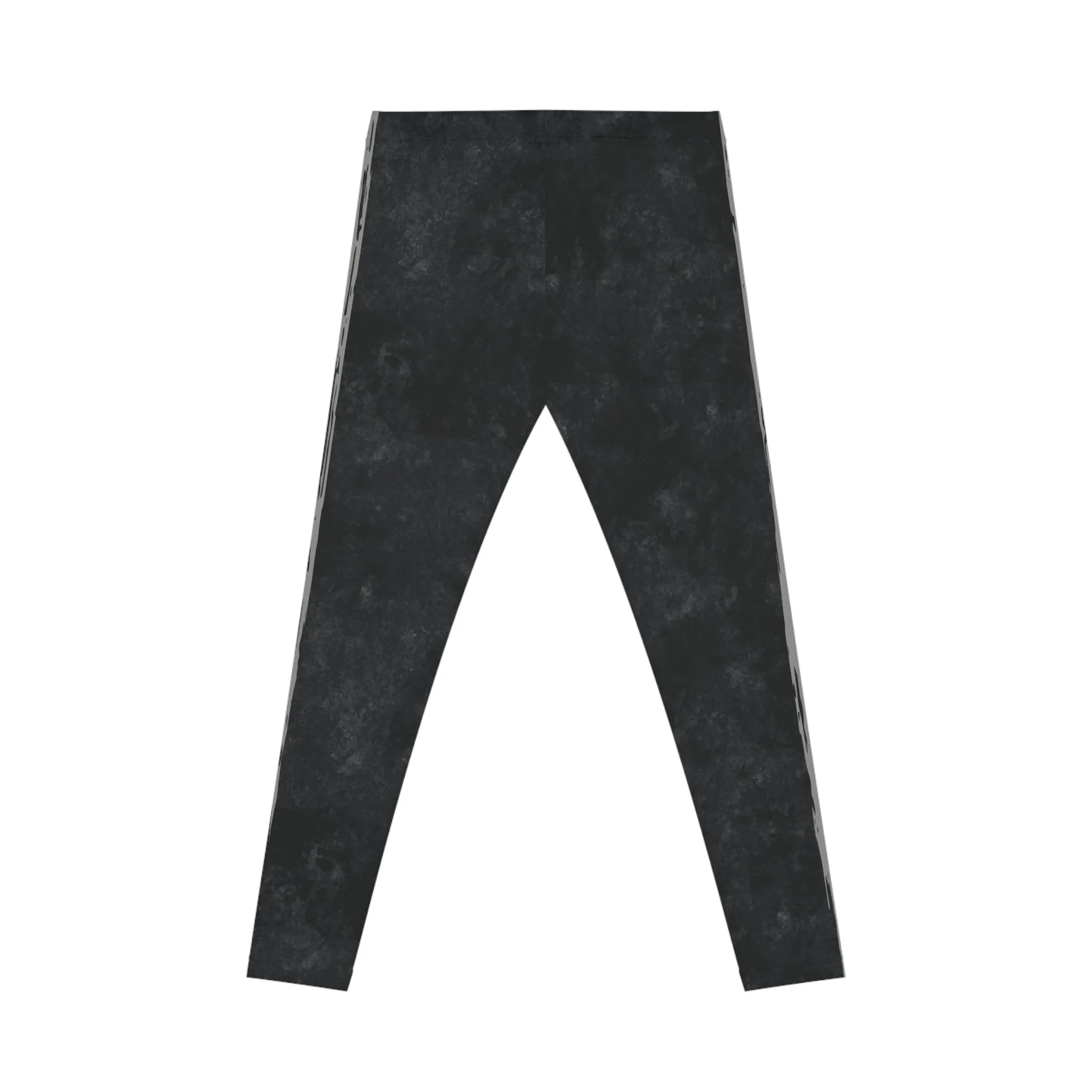 Know Jesus - Gray and Black Marbled Leggings