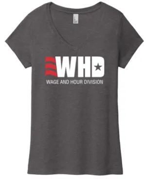 Ladies V Neck Tee - WHD24