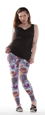 Lady With The Dragon Tattoo... Spandex Leggings