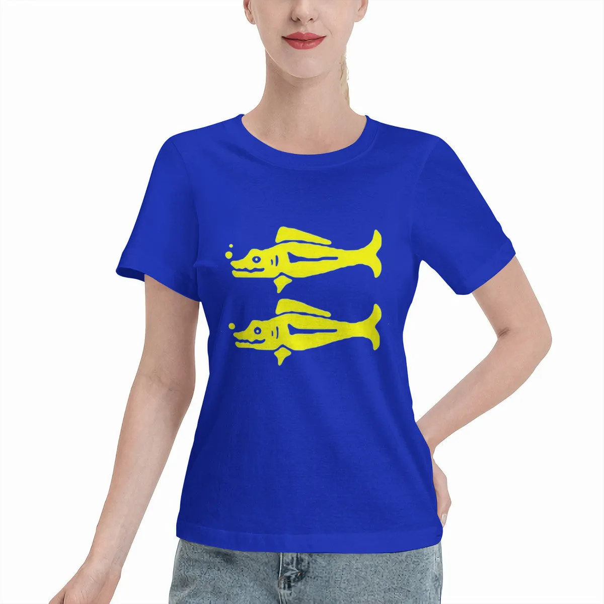 Legends Of The Hidden Temple Blue Barracuda Women's T-Shirt