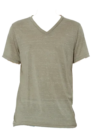 Leopard Steer Unisex V-Neck Tee