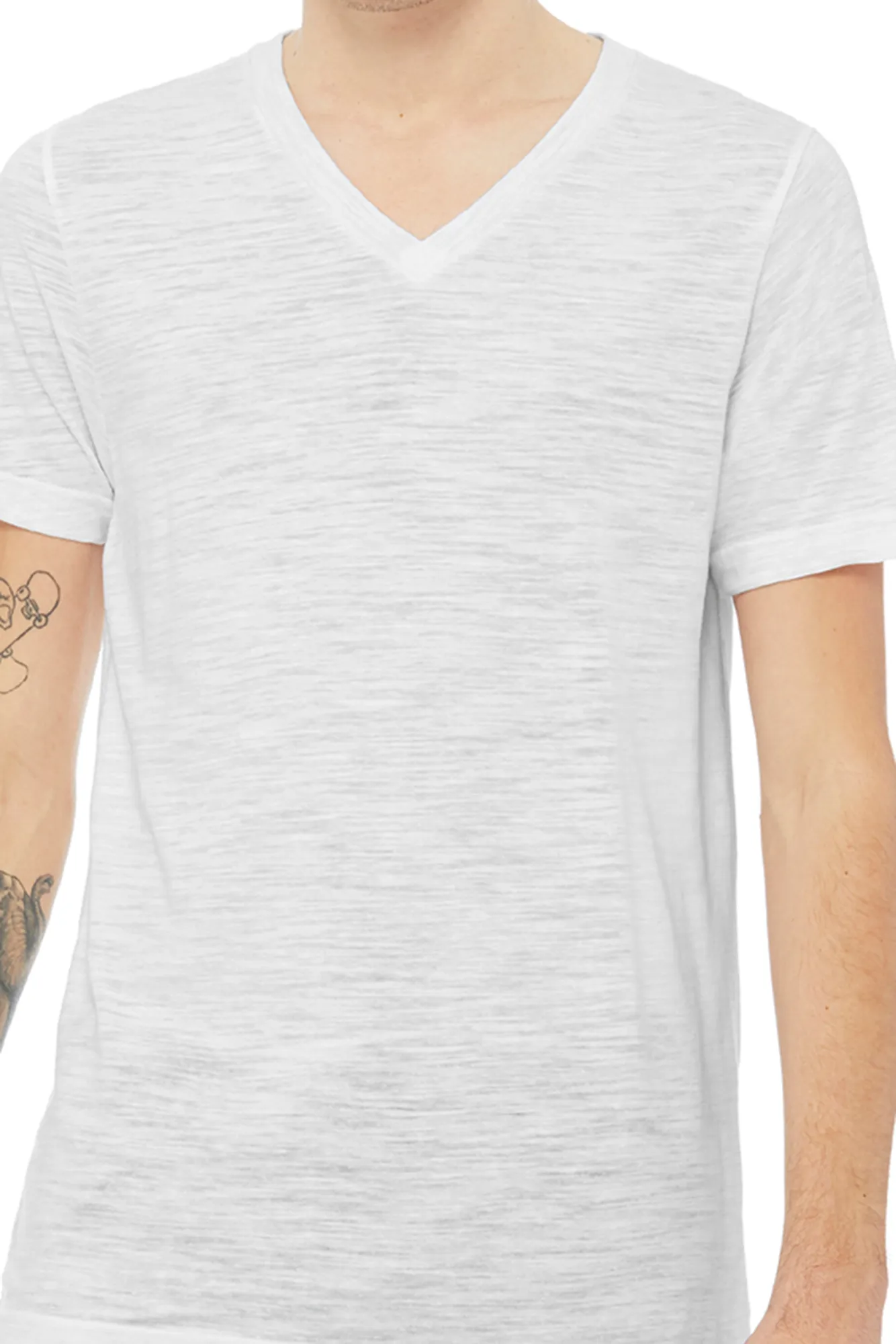Leopard Steer Unisex V-Neck Tee