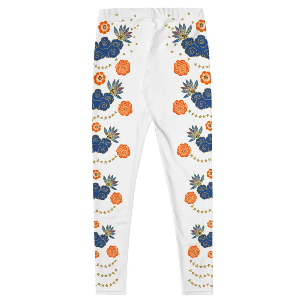 LETS ALL BE FRIENDS WOMEN'S XS-XL WHITE Leggings