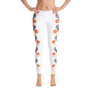 LETS ALL BE FRIENDS WOMEN'S XS-XL WHITE Leggings