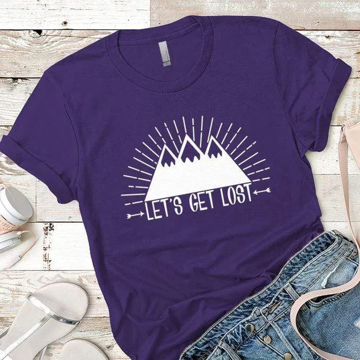 Lets Get Lost 1 Premium Tees