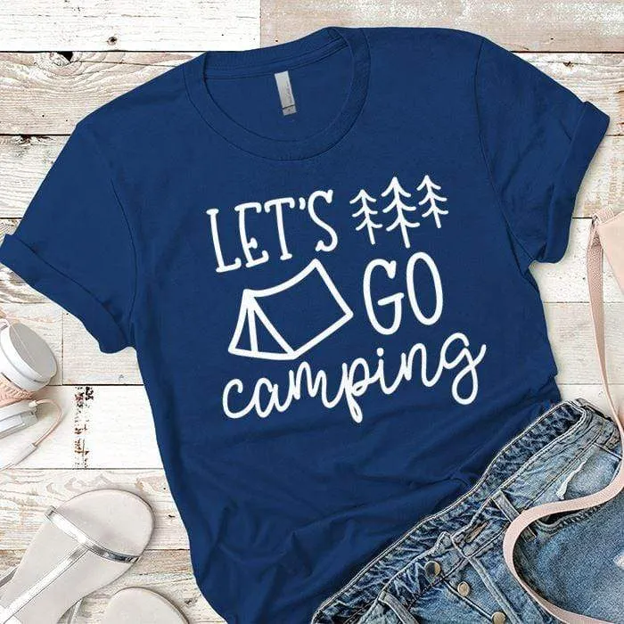 Lets Go Camping 2 Premium Tees