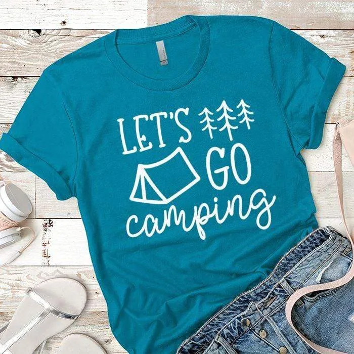 Lets Go Camping 2 Premium Tees