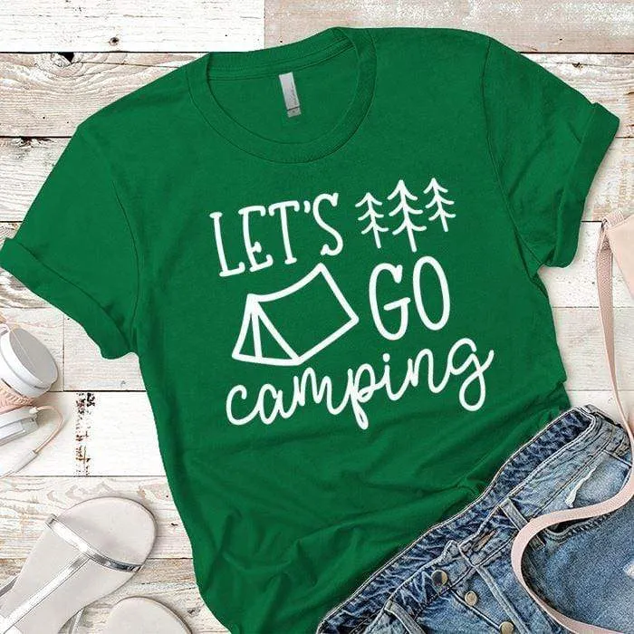 Lets Go Camping 2 Premium Tees