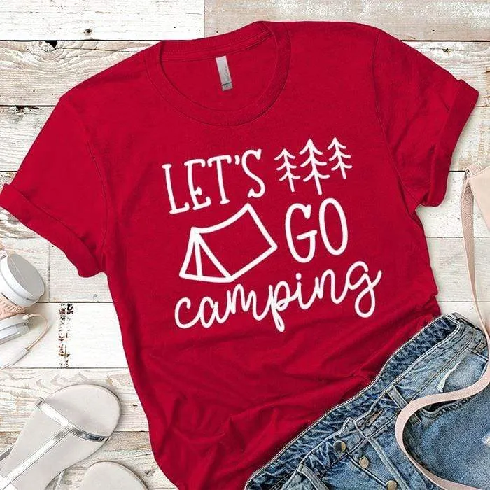 Lets Go Camping 2 Premium Tees