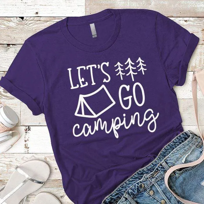 Lets Go Camping 2 Premium Tees