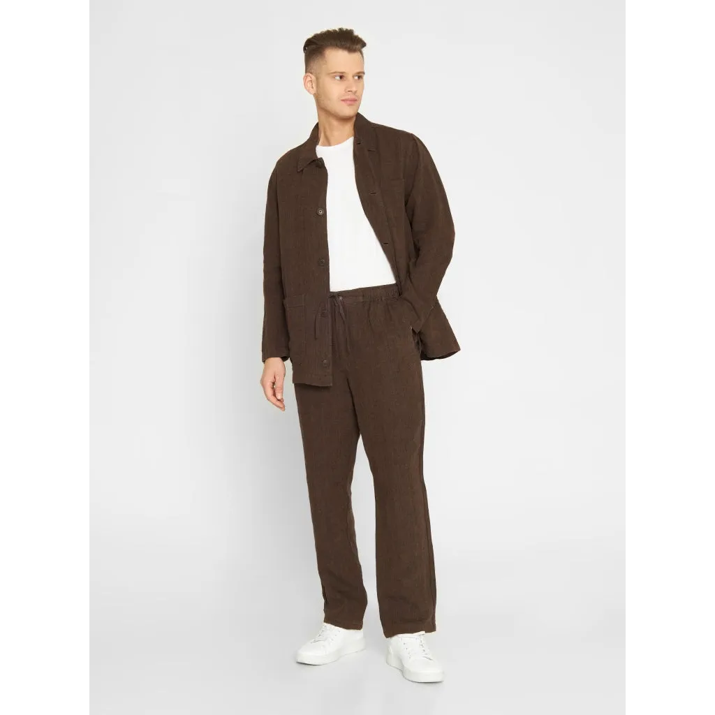 linen overshirt in cub