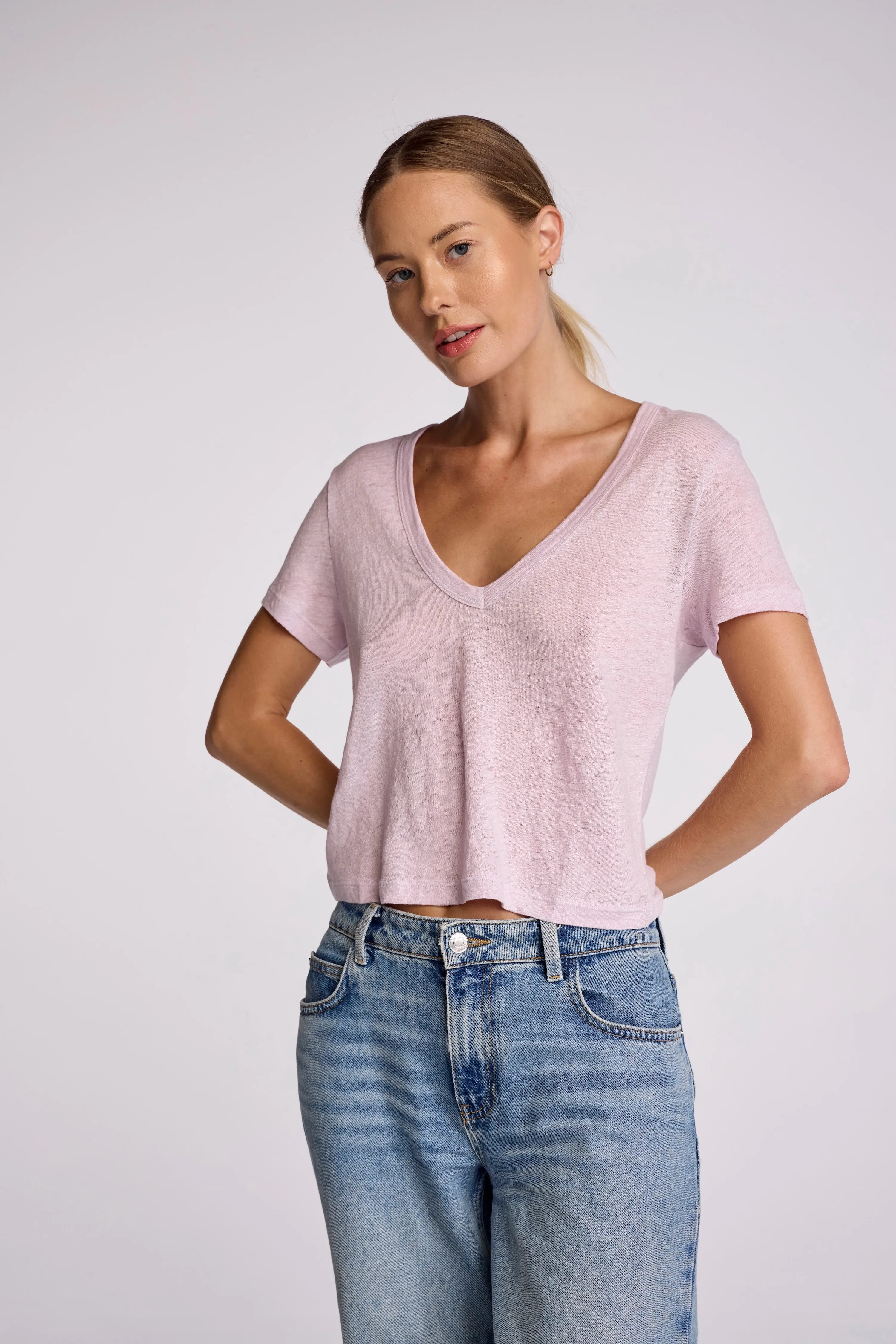 LINEN SISTER TEE