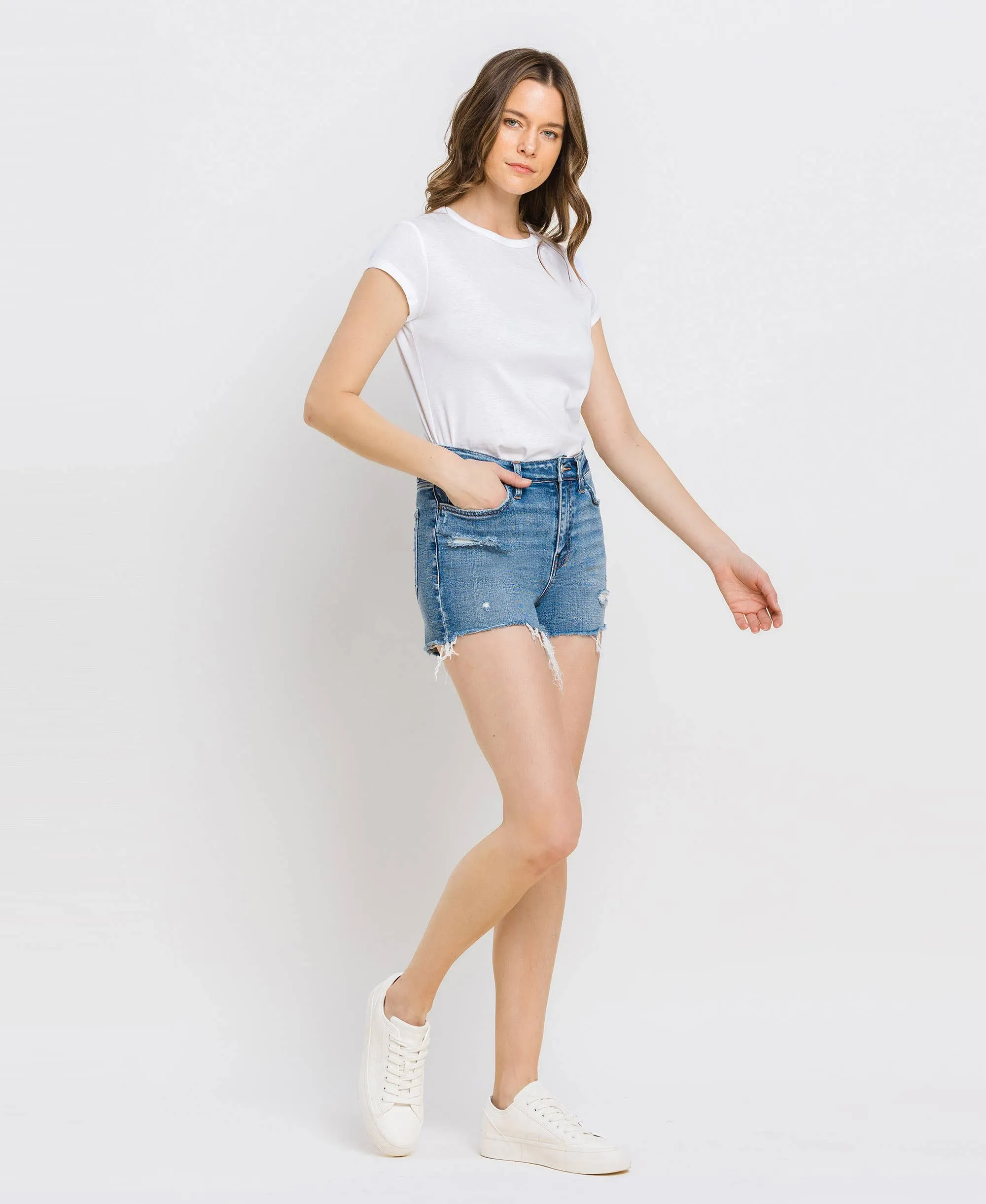 Lioness Denim Short - Vervet