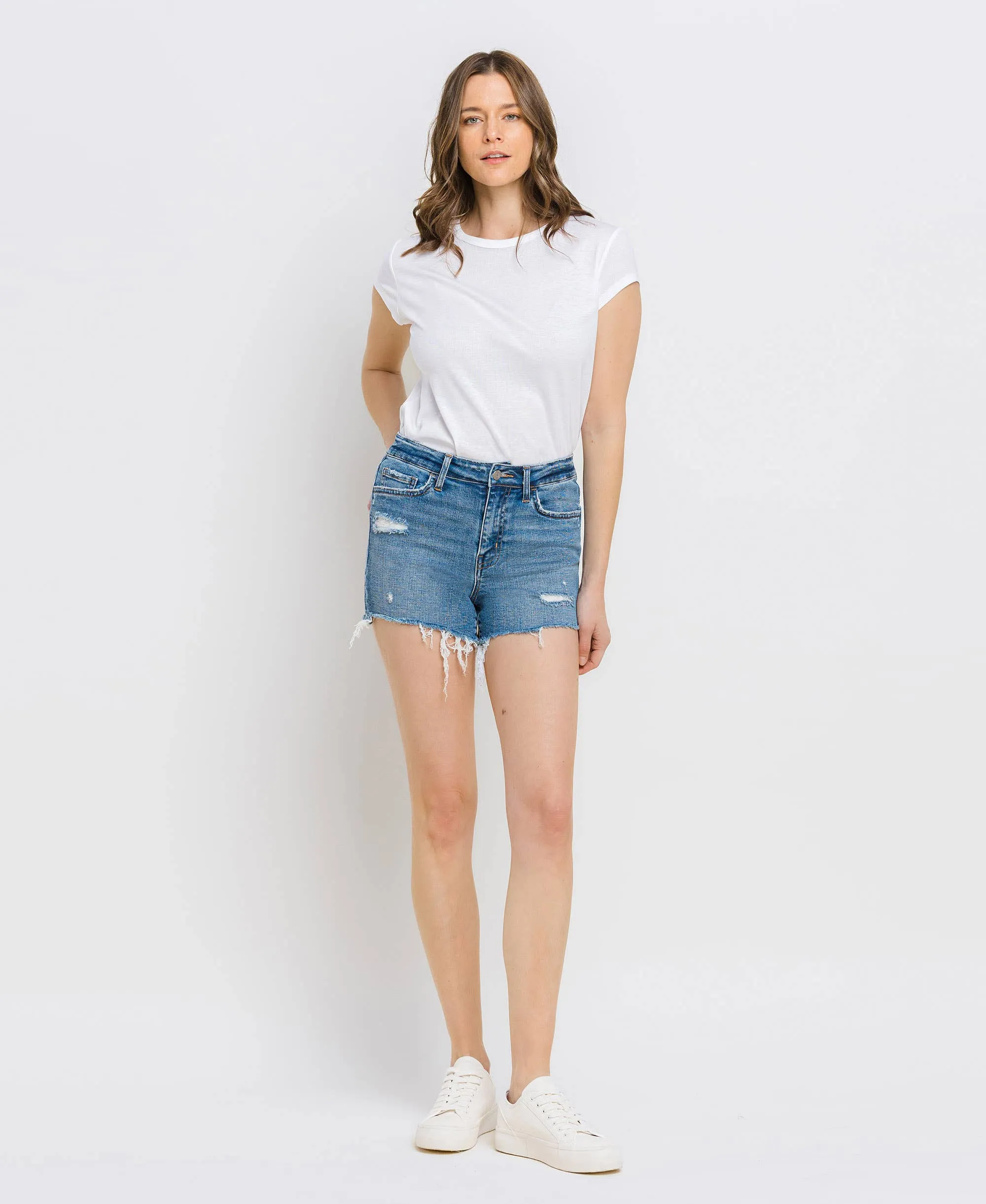 Lioness Denim Short - Vervet